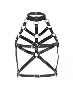 Leather Harness Cage belts