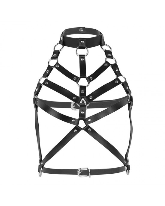 Leather Harness Cage belts