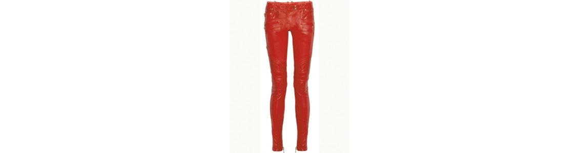 Leather Pants Women 