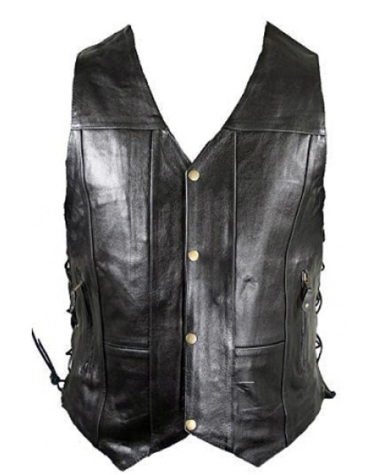 Leather Vest Mens