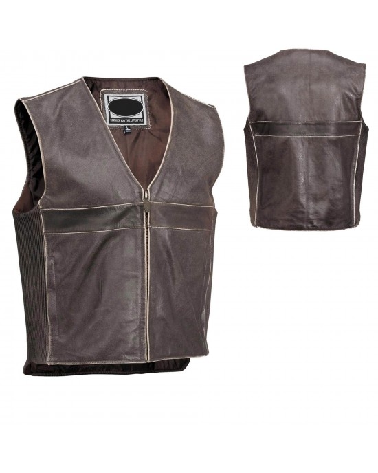 Leather Vest